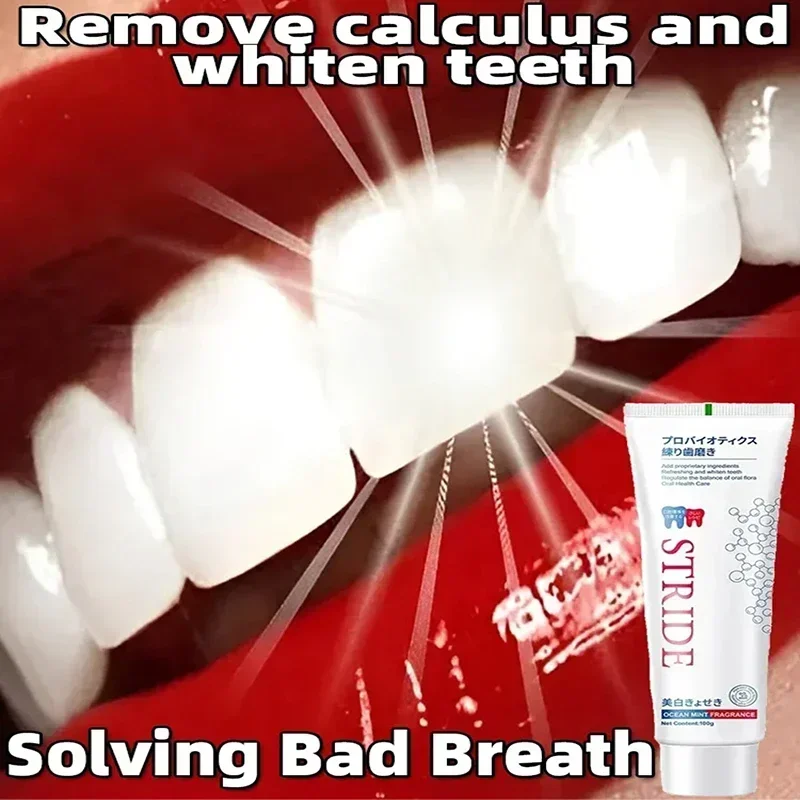 Teeth Whitening Toothpaste - Dental Calculus Remover Removal Bad Breath