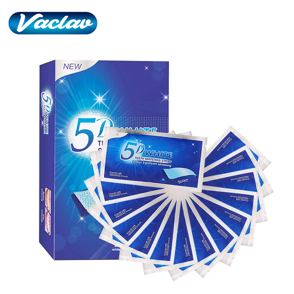 Teeth Whitening Strips Permanent - 5D White Teeth Whitening Strip Whitening
