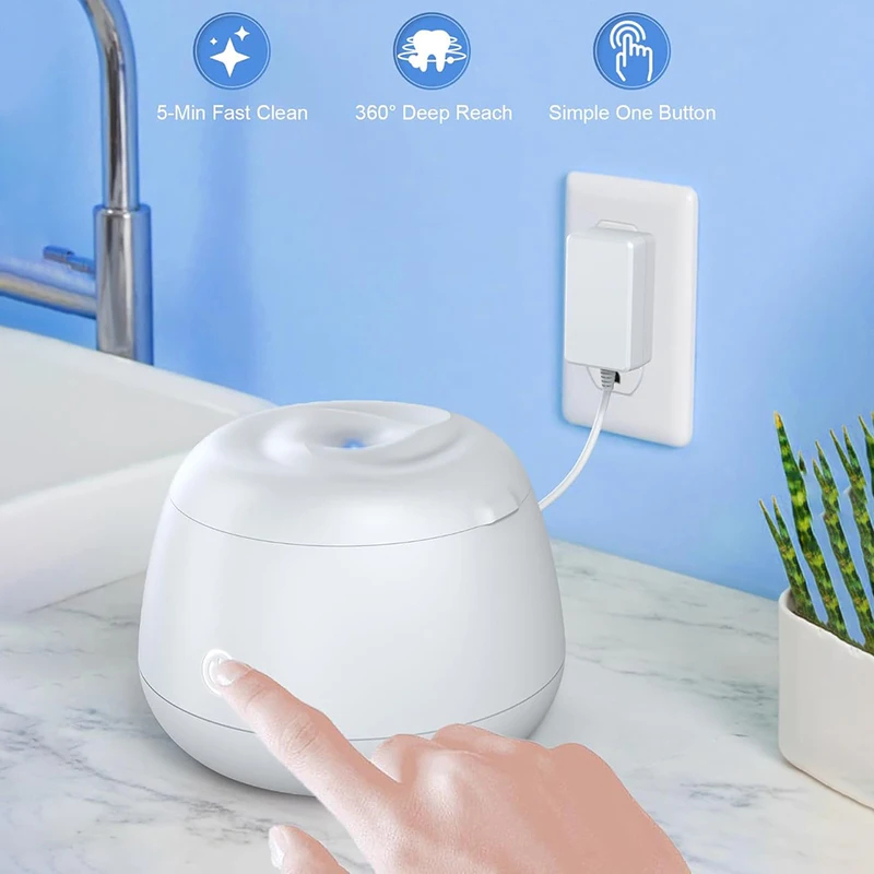New Ultrasonic Retainer Cleane - Dental Guard Night recension och pris