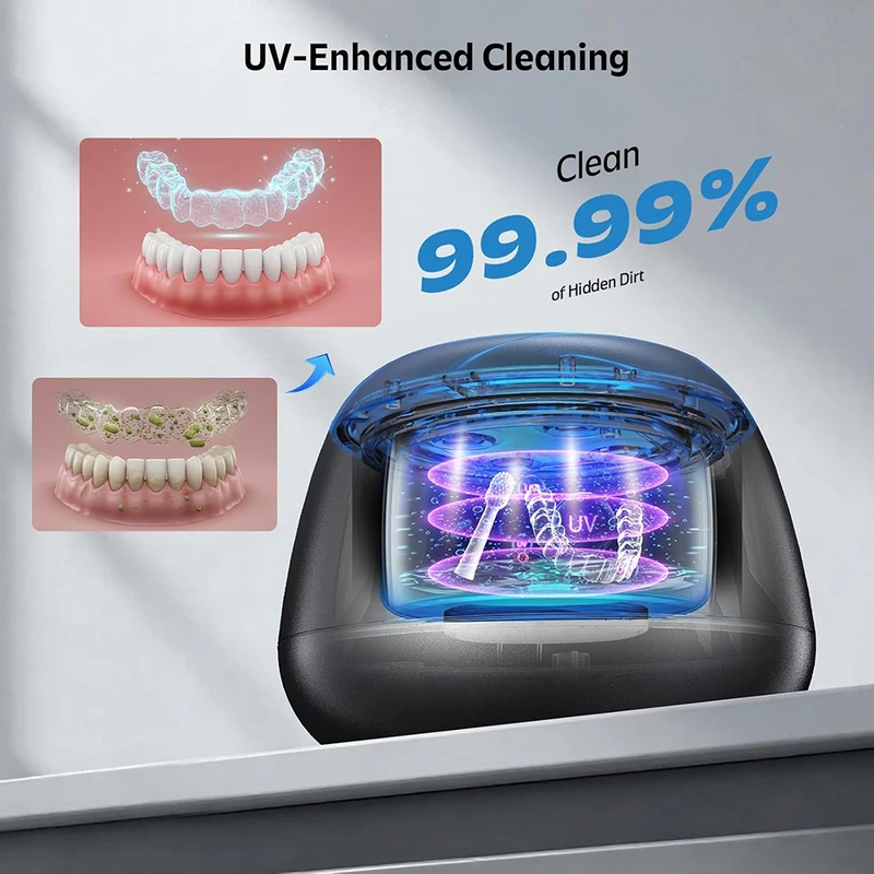 New Ultrasonic Retainer Cleane - Dental Guard Night recension och pris