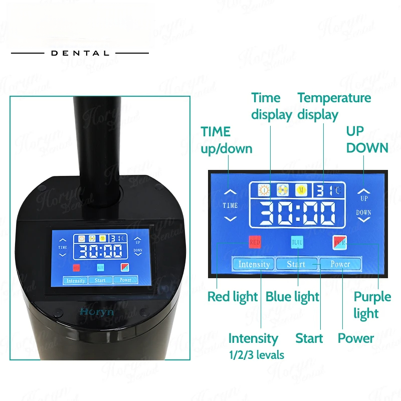 80W Lift Type Dental Cold Ligh - Teeth Whitening Video recension och pris
