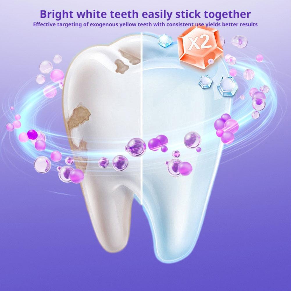 42Pairs V34 Purple Teeth White - Teeth Whitening Crest recension och pris