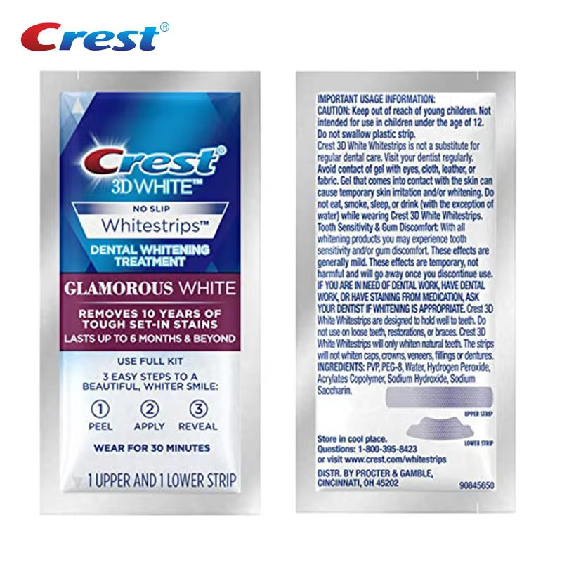 Crest 3D Whitestrips Dental Bl - Teeth Whitening Crest recension och pris