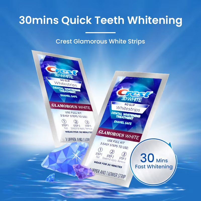 Crest 3D Whitestrips Dental Bl - Teeth Whitening Crest recension och pris