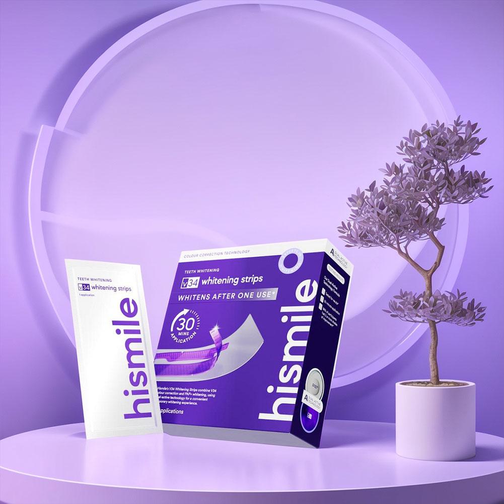 Purple Teeth Whitening Strips  - Teeth Whitening Strips Permanent recension och pris