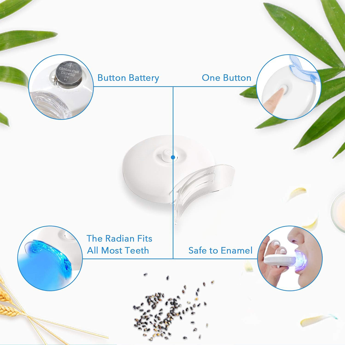 Teeth Whitening Kit - 5X LED L - Teeth Whitening For Trays recension och pris