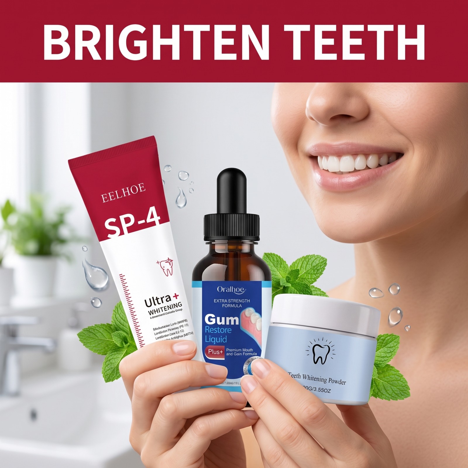Oral Care Combo Set Whitening  - Teeth Whitening Quotes recension och pris