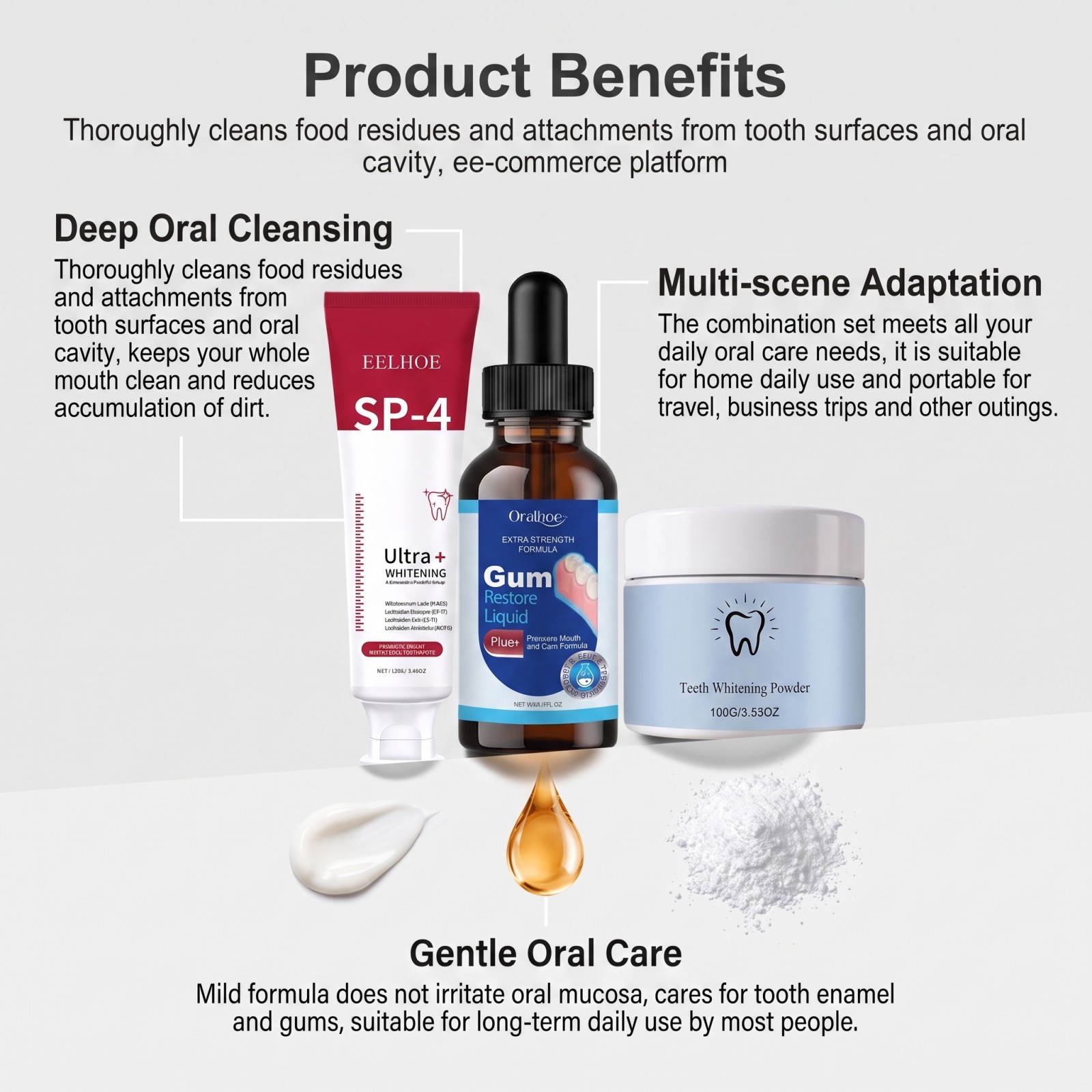 Oral Care Combo Set Whitening  - Teeth Whitening Quotes recension och pris