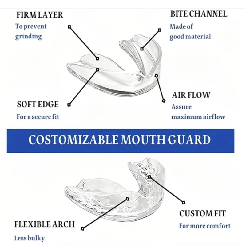4pcs/Box Mouth Guards for Clen - Dental Guard Night recension och pris