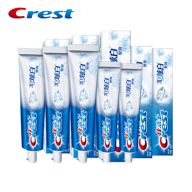Crest 3D MICA Toothpaste Fluor - Teeth Whitening Crest recension och pris