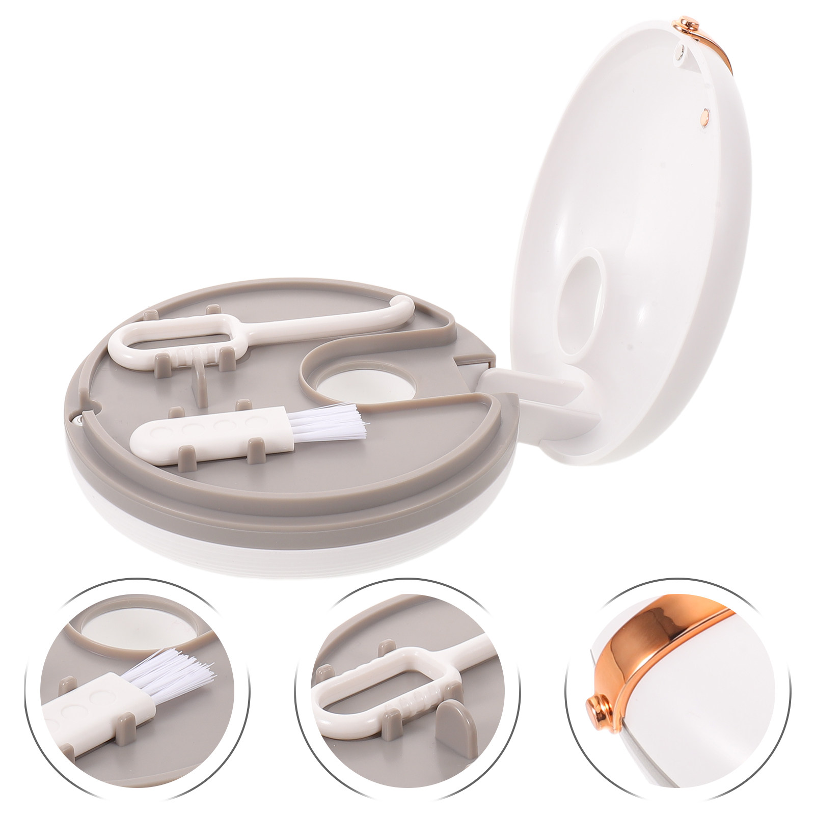 1 Unit Clear Retainer Case wit - Dental Guard Night recension och pris