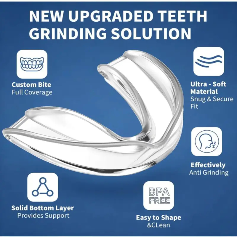 Best Sell 4pcs/Box Mouth Guard - Dental Guard Night recension och pris