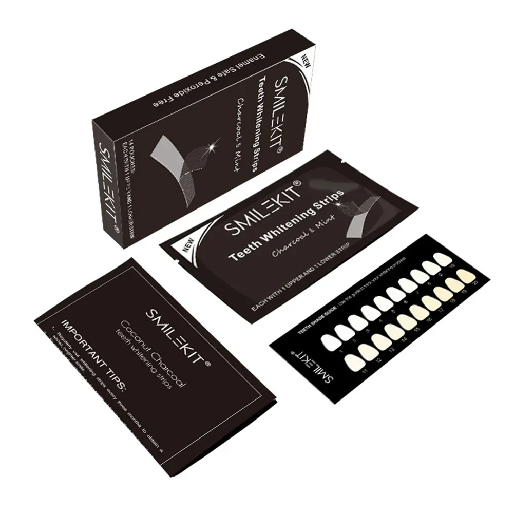 28/14Pcs New PAP+ Charcoal Gel - Teeth Whitening Crest recension och pris