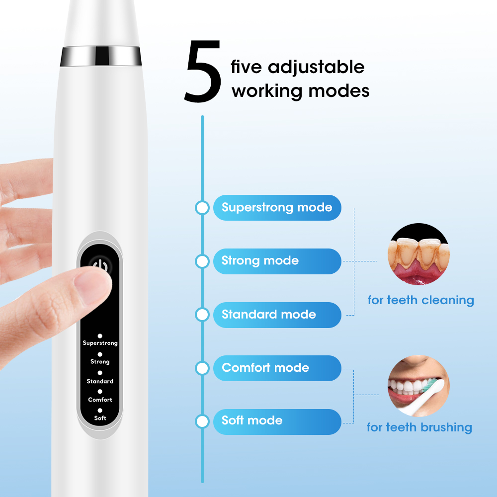 Electric Sonic Dental Calculus - Whitening Teeth Dentist recension och pris