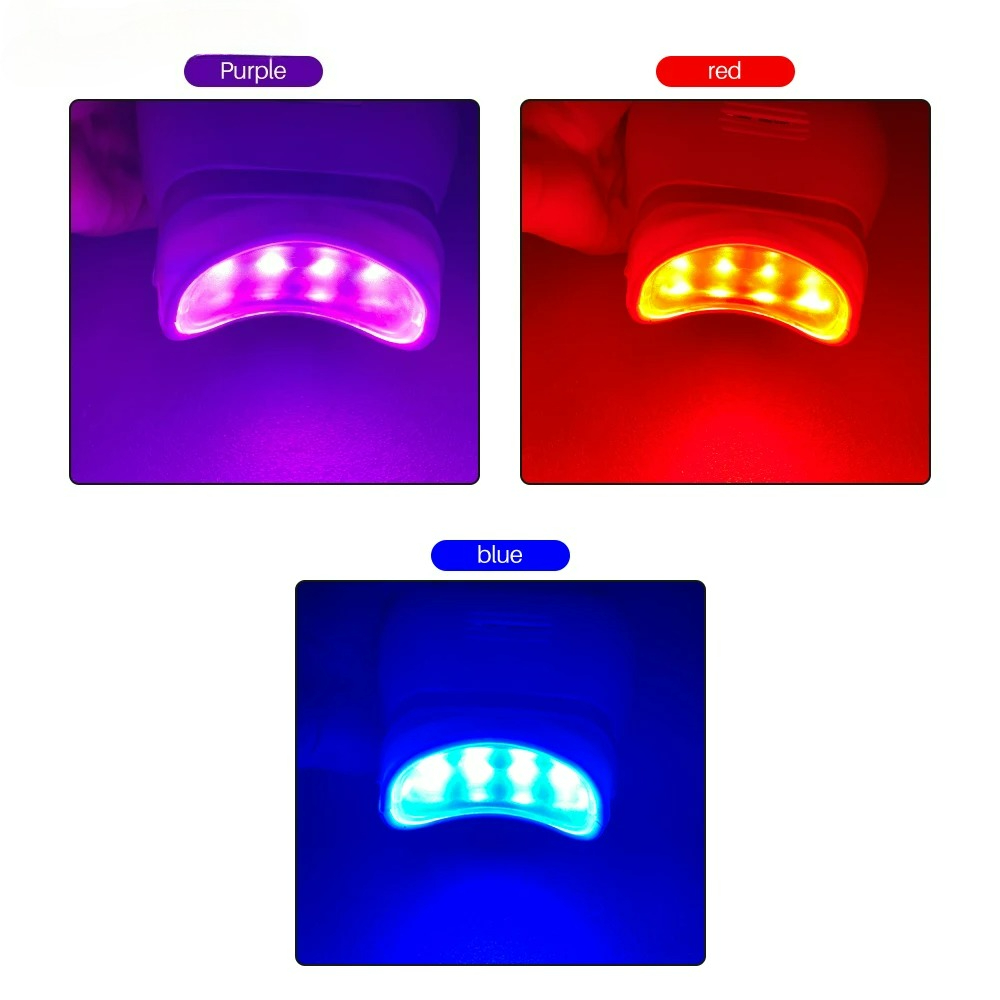 Adjustable 3 Colors LED Teeth  - Teeth Whitening Machine Professional recension och pris