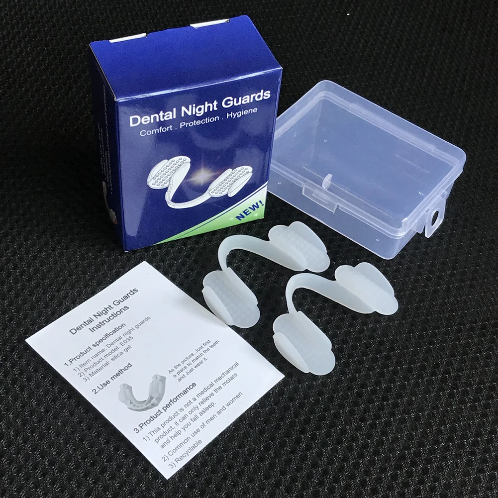 2Pcs Teeth Splint Protector So - Dental Guard Night recension och pris