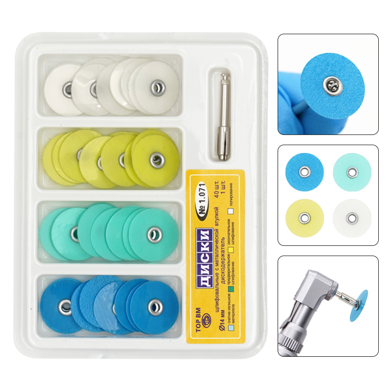 40Pcs/Box Dental Polishing Dis - Whitening Teeth Dentist recension och pris