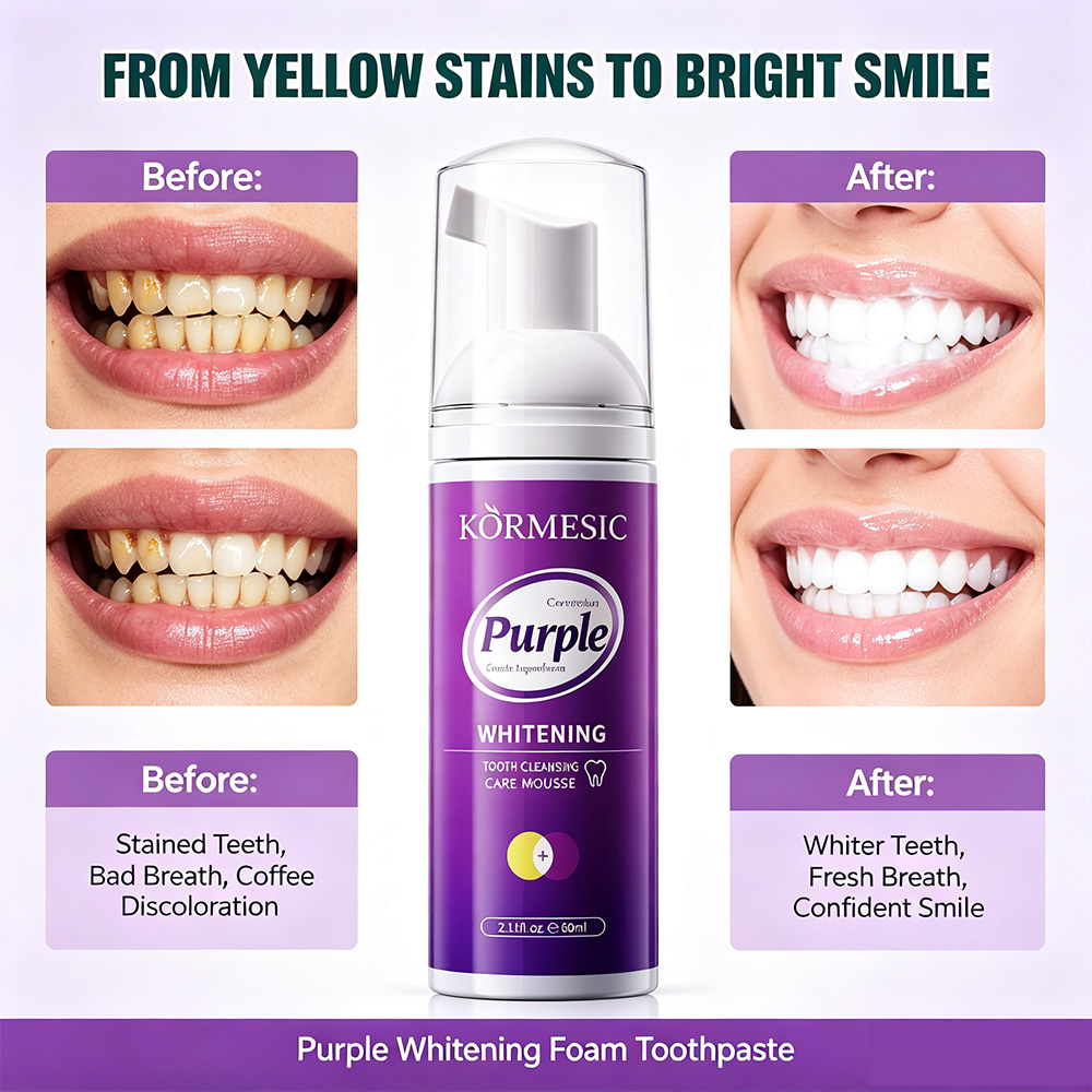 Purple Whitening Tooth Mousse  - Teeth Whitening Crest recension och pris