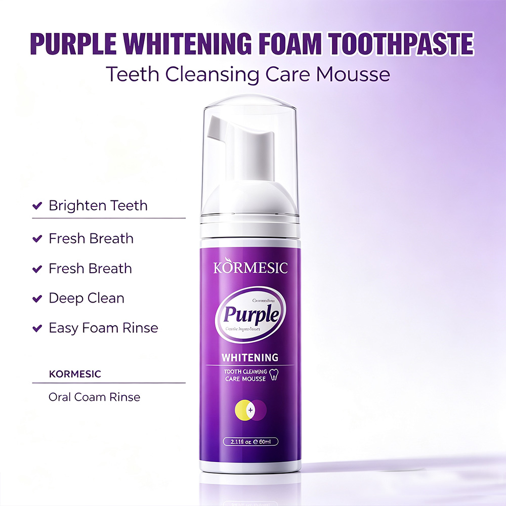 Purple Whitening Tooth Mousse  - Teeth Whitening Crest recension och pris