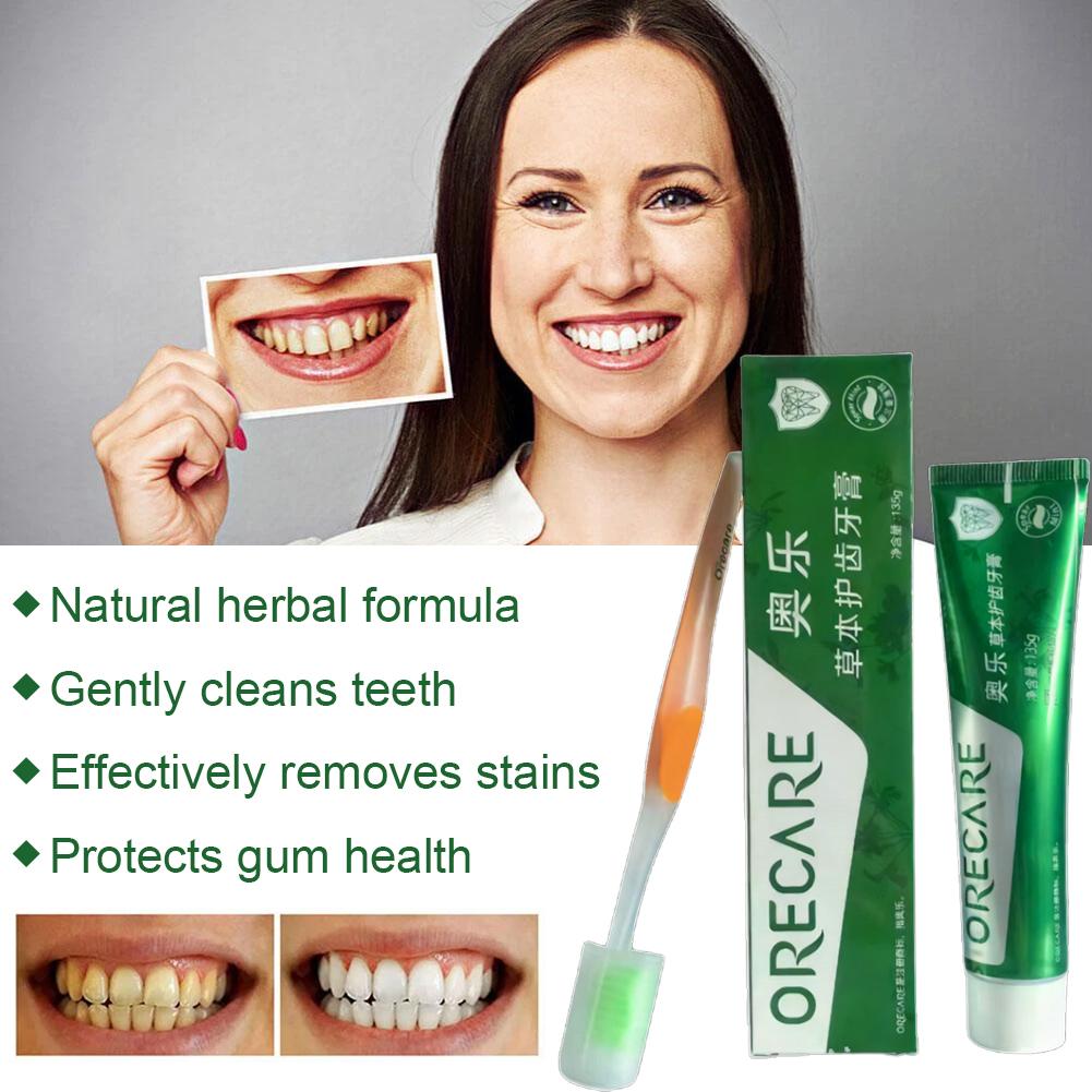 Herbal Toothpaste Rooibos Mint - Teeth Whitening Toothpaste recension och pris
