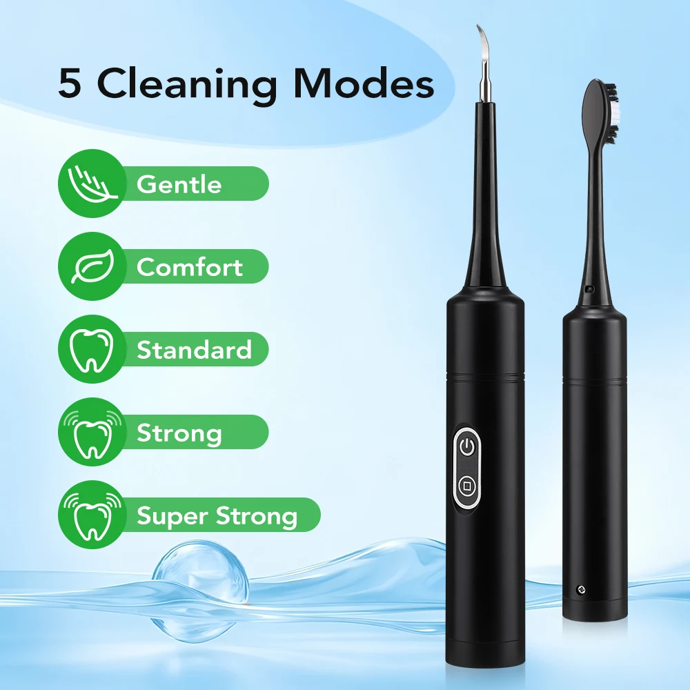 Electric Sonic Vibration Denta - Whitening Teeth Dentist recension och pris