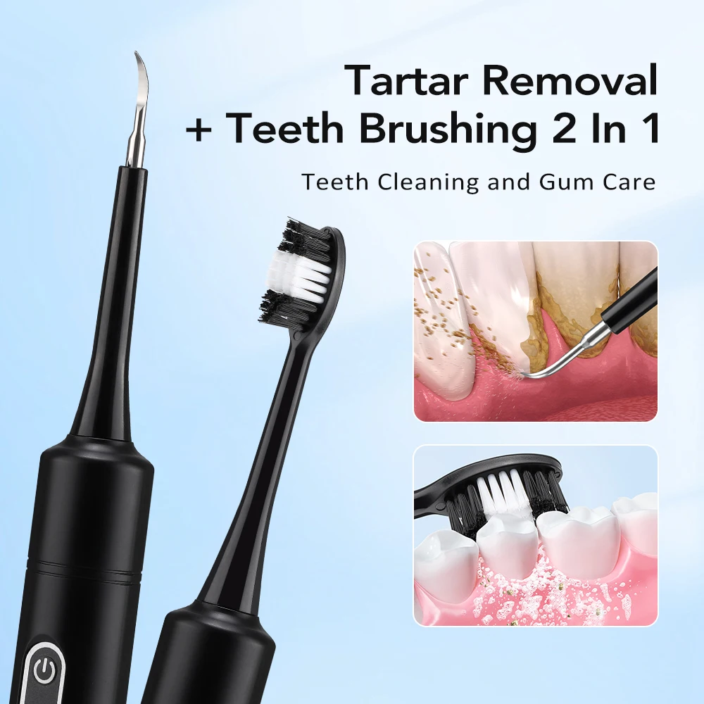 Electric Sonic Vibration Denta - Whitening Teeth Dentist recension och pris