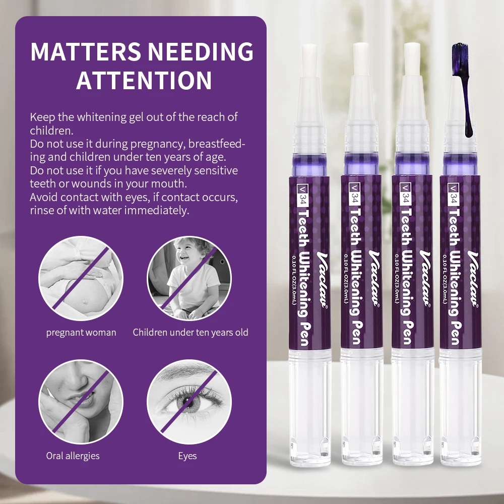 Vaclav V34 Purple teeth whiten - Teeth Whitening Crest recension och pris