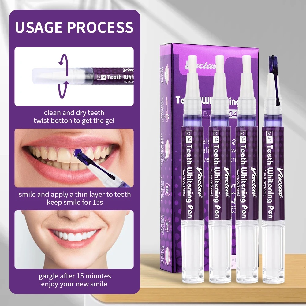 Vaclav V34 Purple teeth whiten - Teeth Whitening Crest recension och pris
