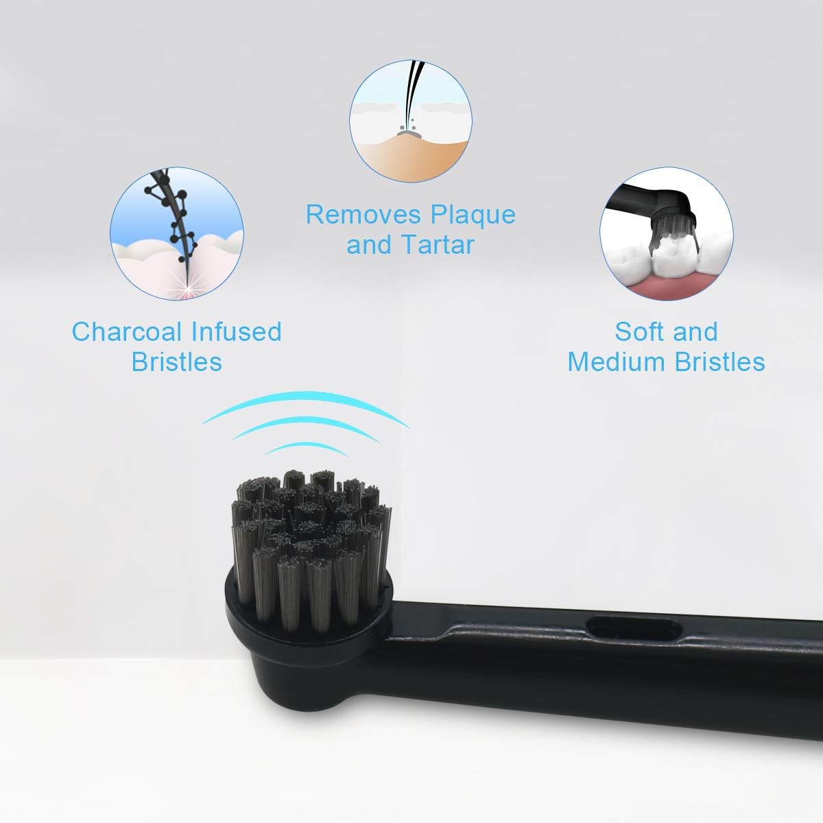 Black Bamboo Charcoal Replacem - Teeth Whitening Machine Professional recension och pris